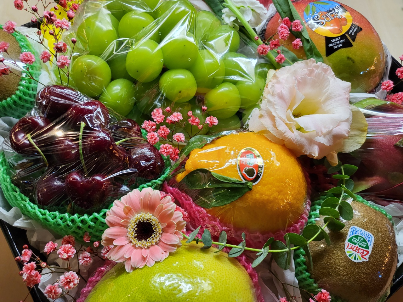 과일 선물 세트 이미지