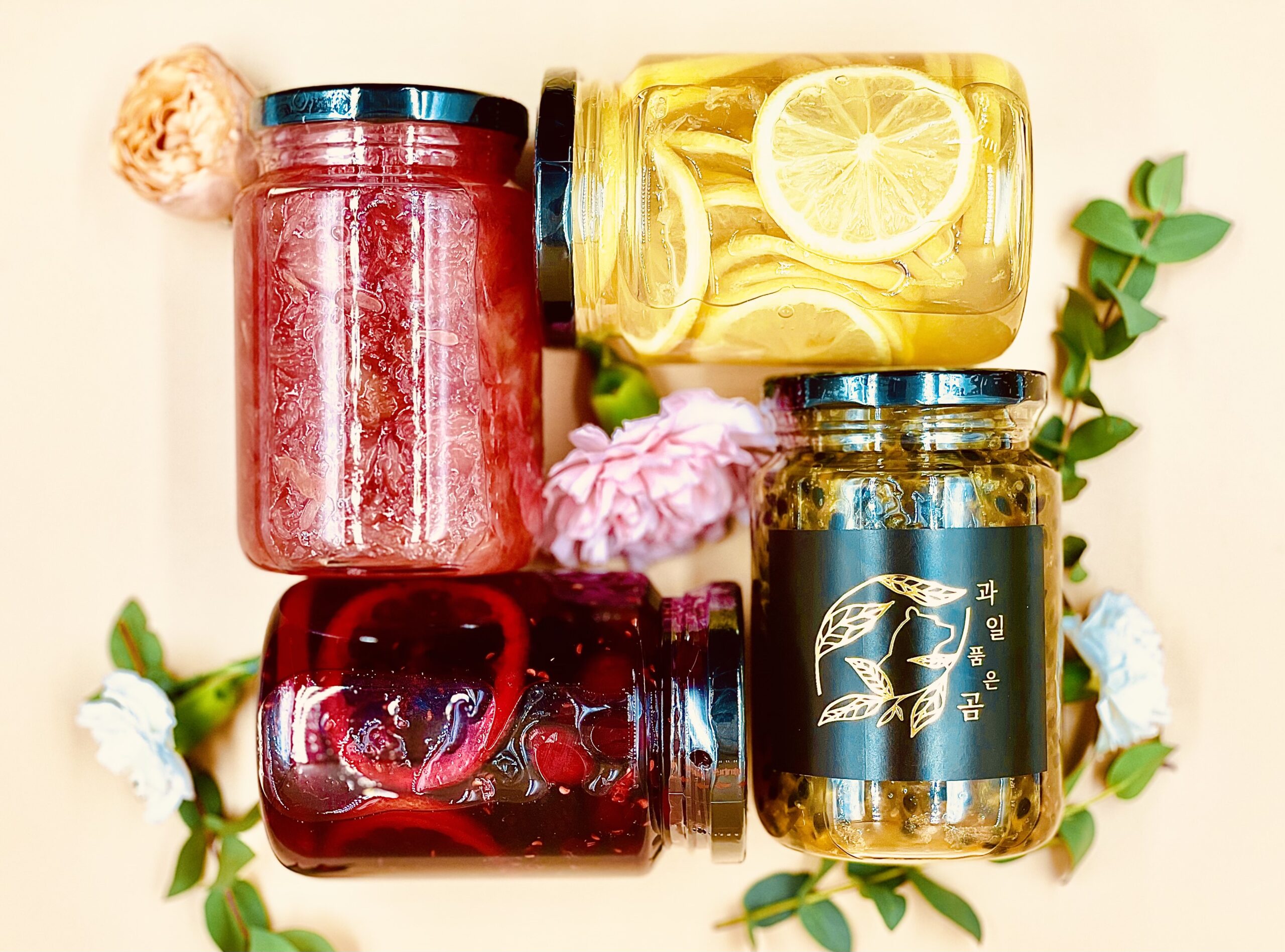 케어프루츠 과일로 만든 예쁘고 맛있는 수제청